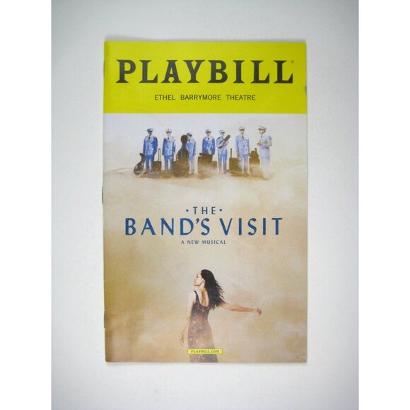 Bands Visit Playbill Barrymore Theatre 2018 Katrina Lenk Tony Shalhoub Abud - Picture 1 of 7